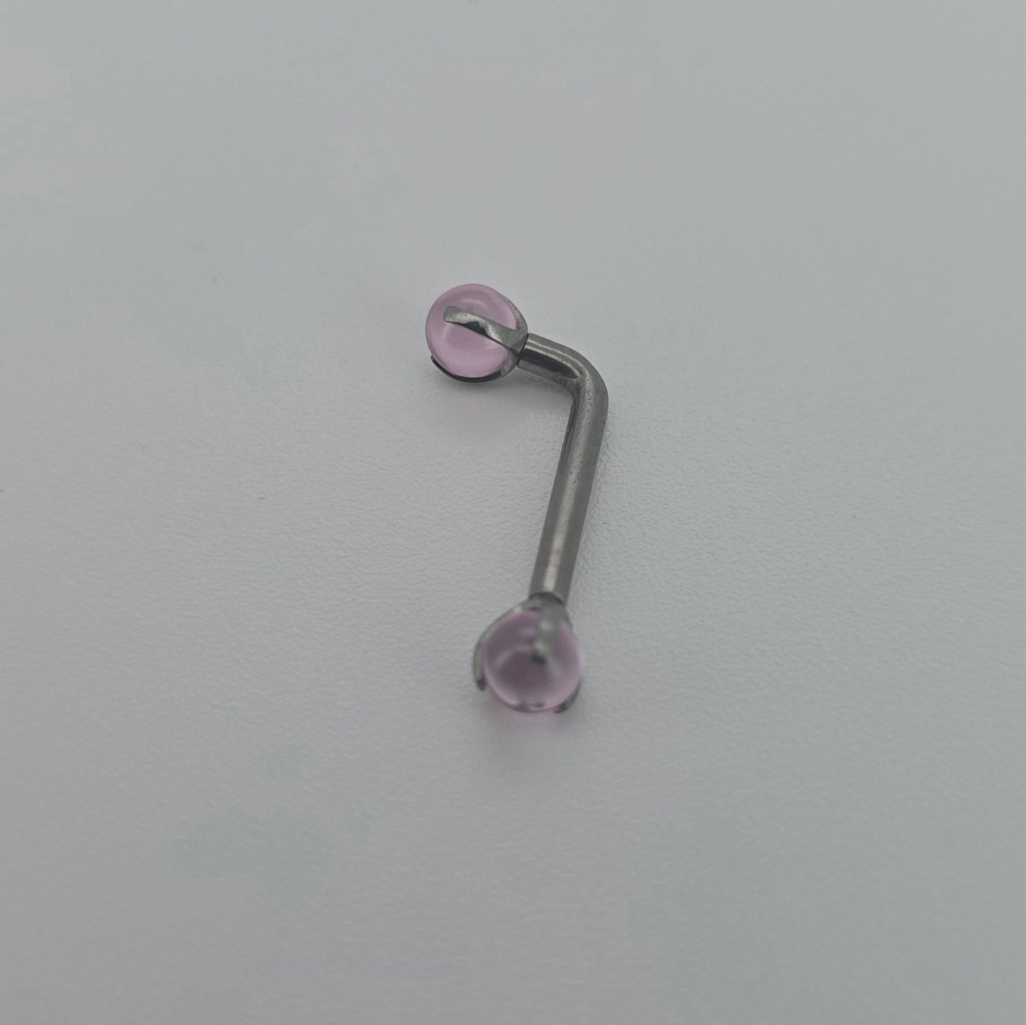 Piercing Christina pietra Rosa