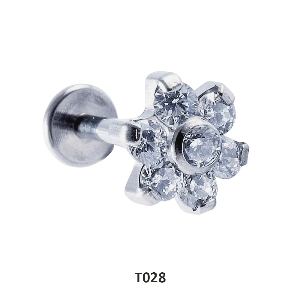 T028 piercing labret