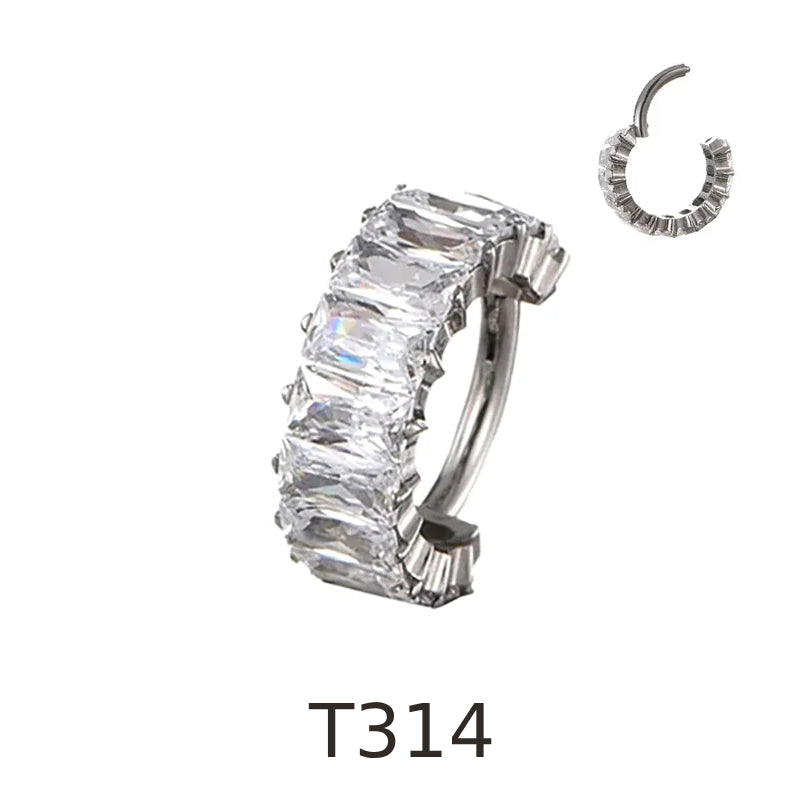 T314 composizione set piercing orecchio