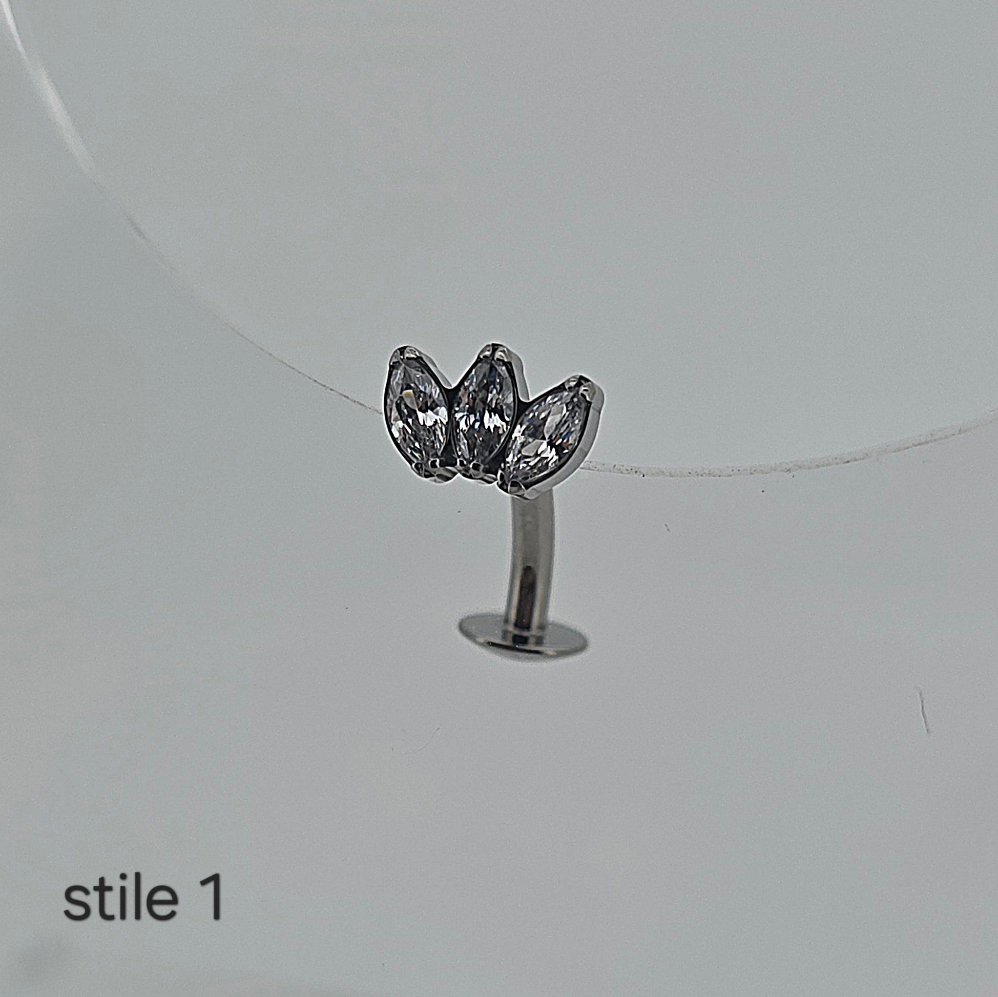 floating_navel_titanio_ombelico stile 1