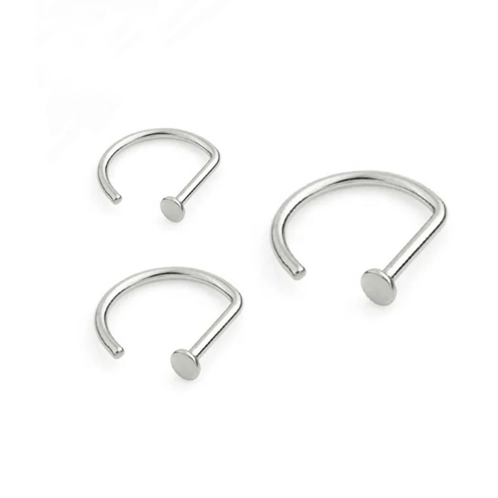 piercing nostril semicerchio