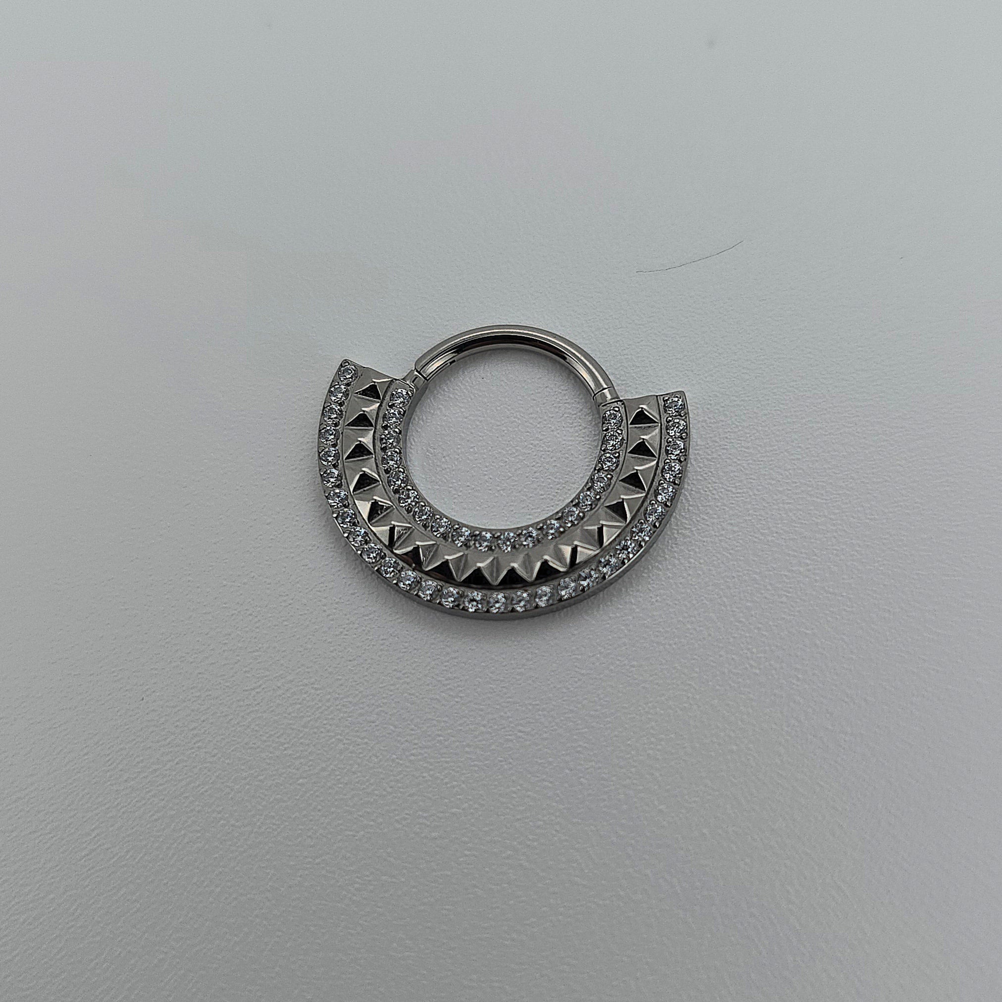 piercing septum titanio