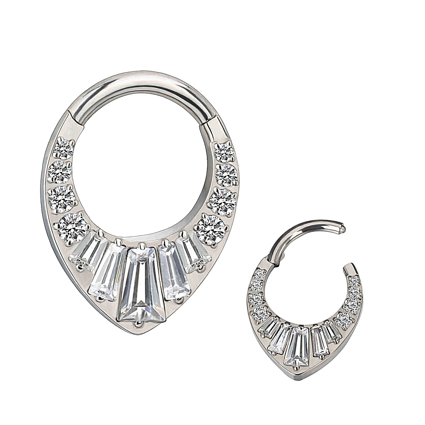 ring clicker titanio anallergico