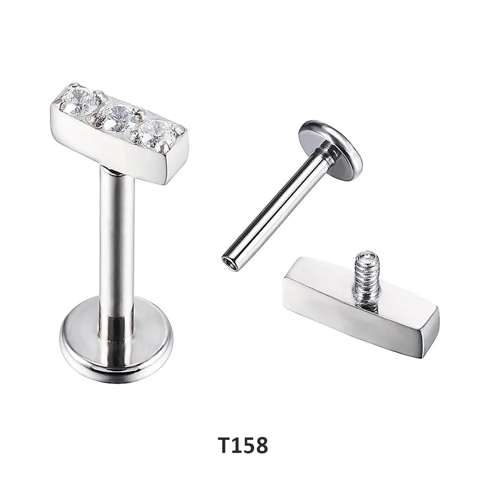 t158 labret titanio