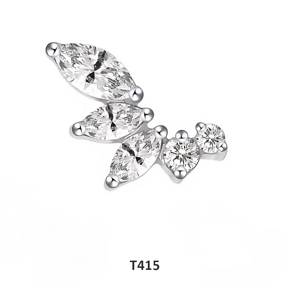 t415 piercing threadless