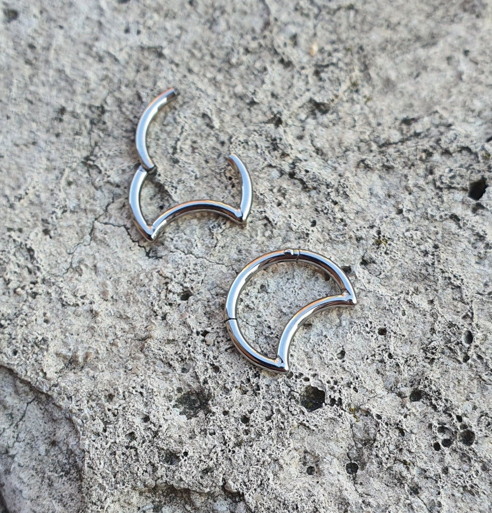 RING MOON T047 Piercing