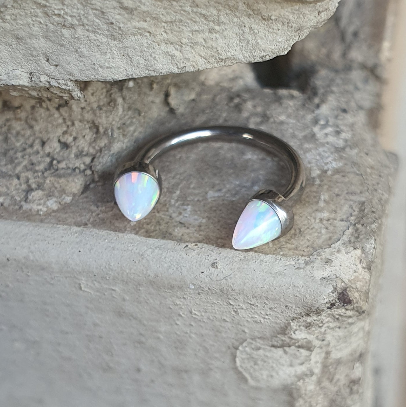 Circular barbell T085 Piercing