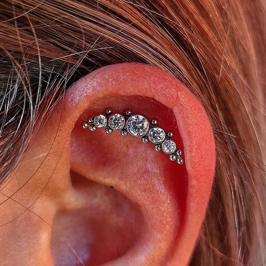 Labret T168 Piercing