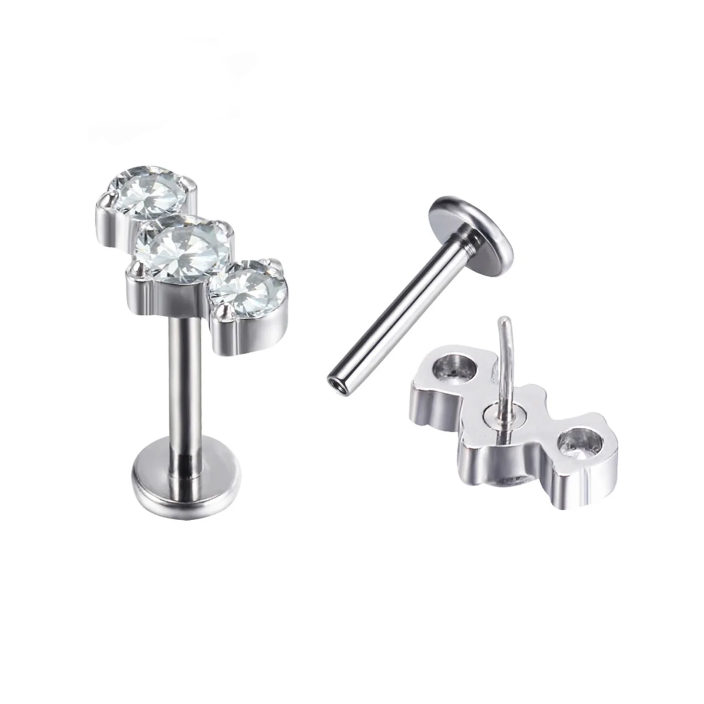 threadless piercing