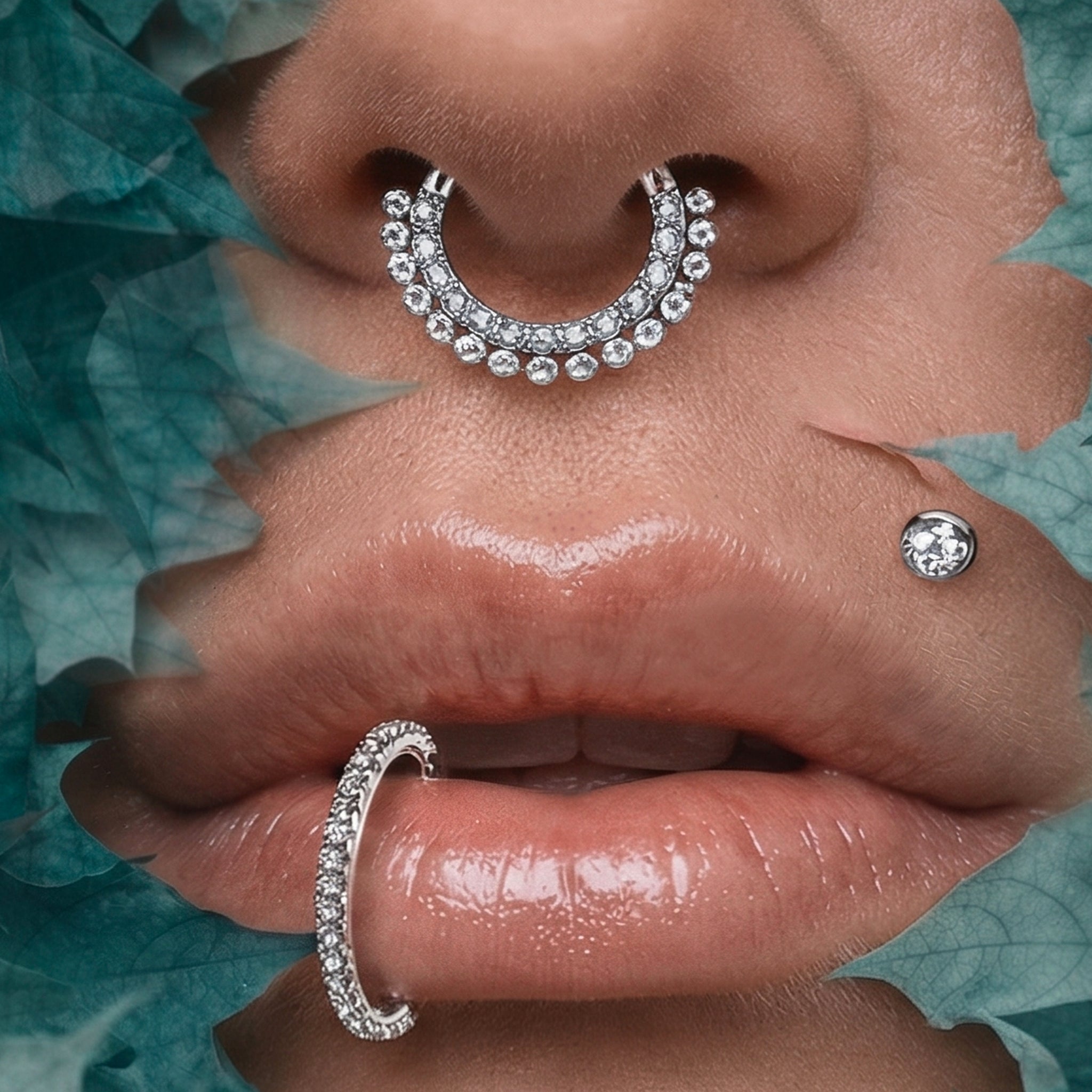 piercing viso