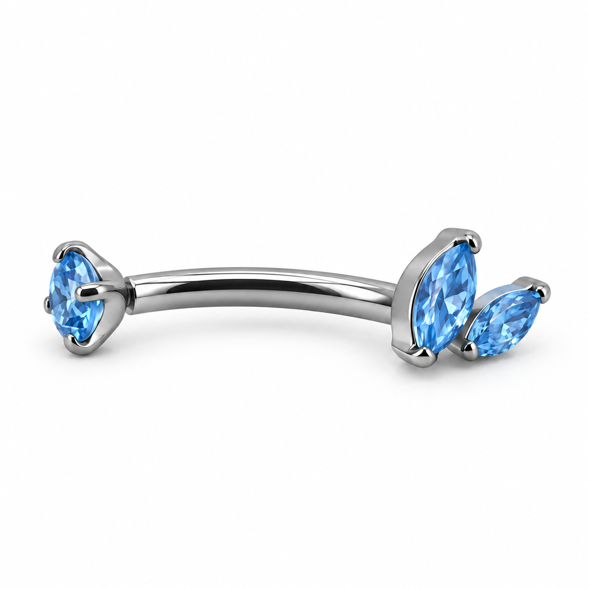 Bananina_Rook_Piercing_Titanio_Zirconi Azzurri