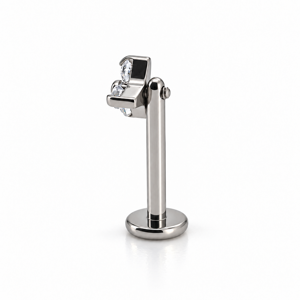 Labret Frontale - Barretta Base - Titanio [T283]