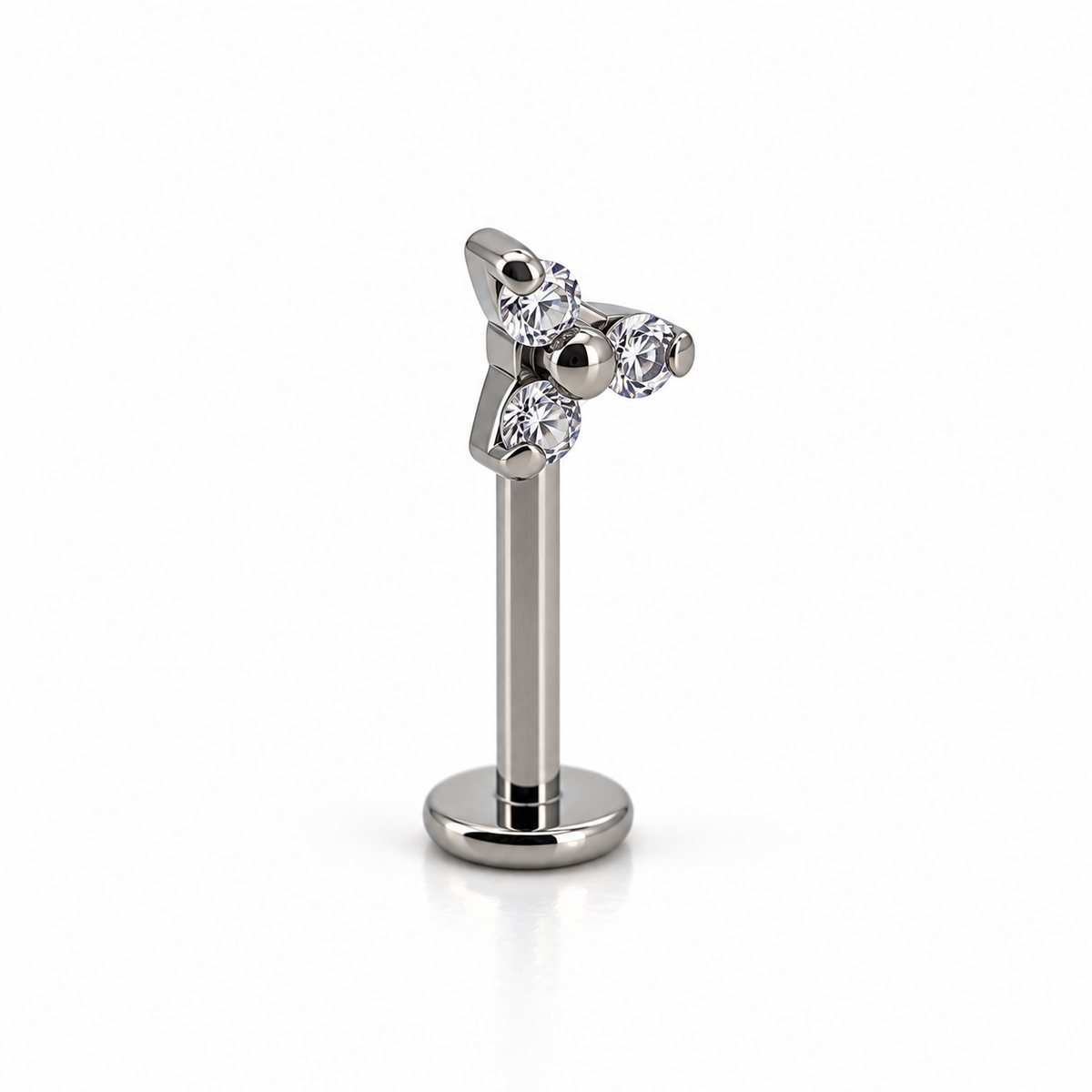 Labret Frontale - Barretta Base - Titanio [T283]