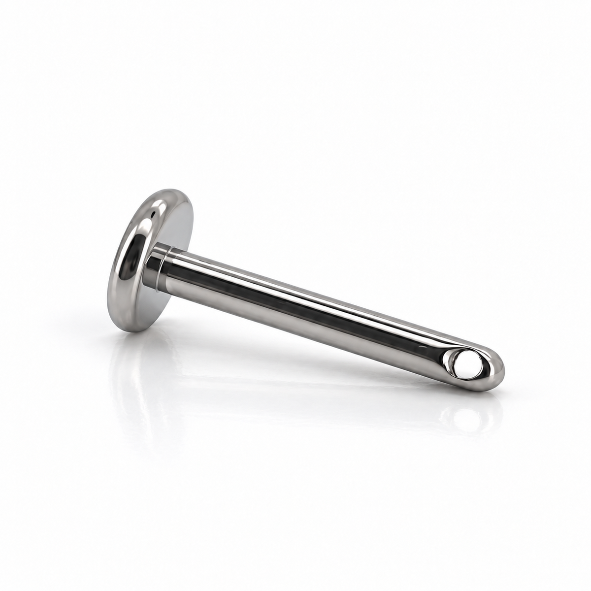 Labret Frontale - Barretta Base - Titanio [T283]
