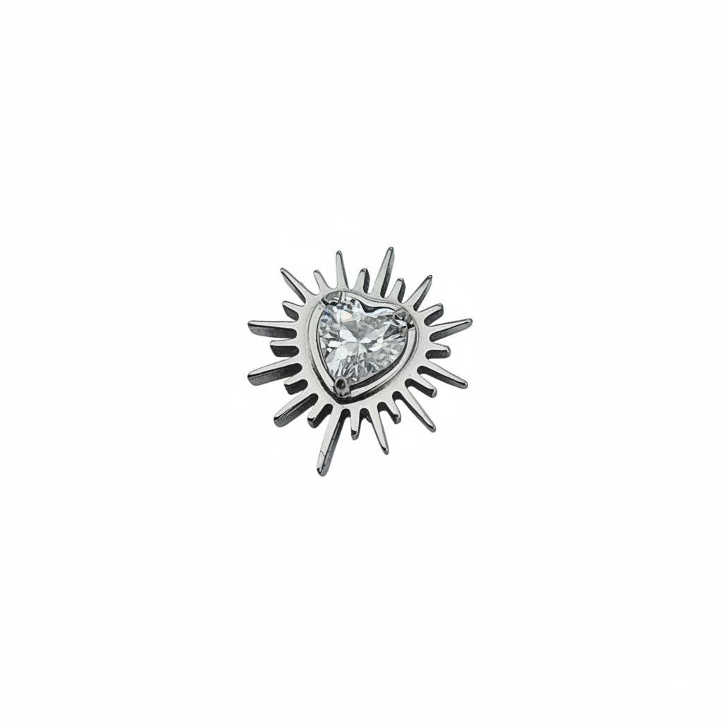 Compra Labret Cuore Titanio anallergico