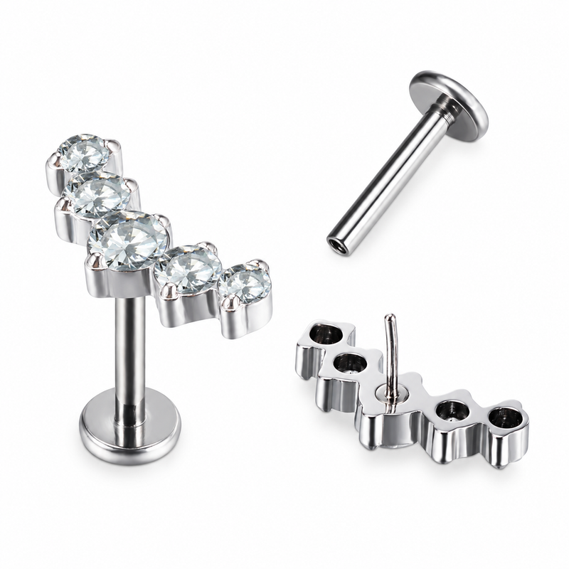 Labret Titanio Anallergico Certificato 