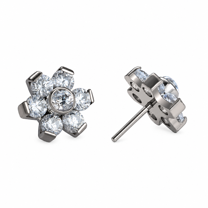 Labret_Titanio_Anallergico_Certificato_Piccolo Fiore