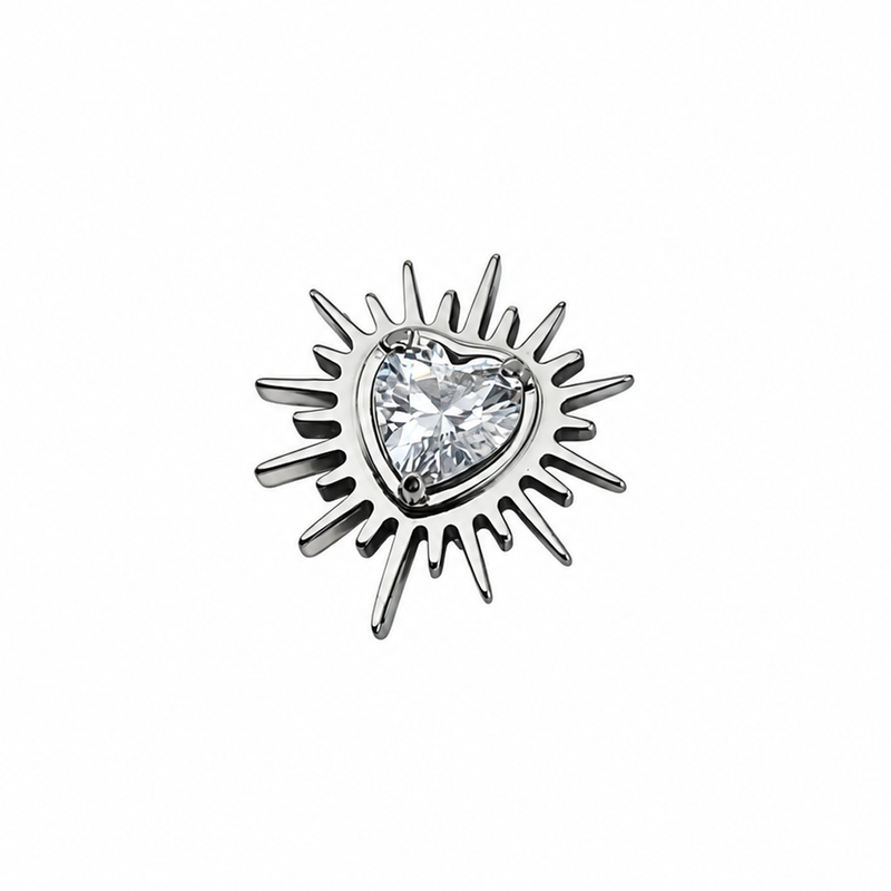 Labret_Titanio_Cuore_Radiante