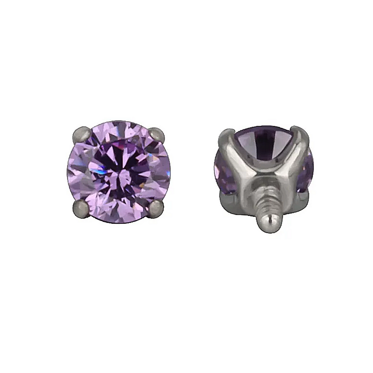 Labret punto luce titanio anallergico