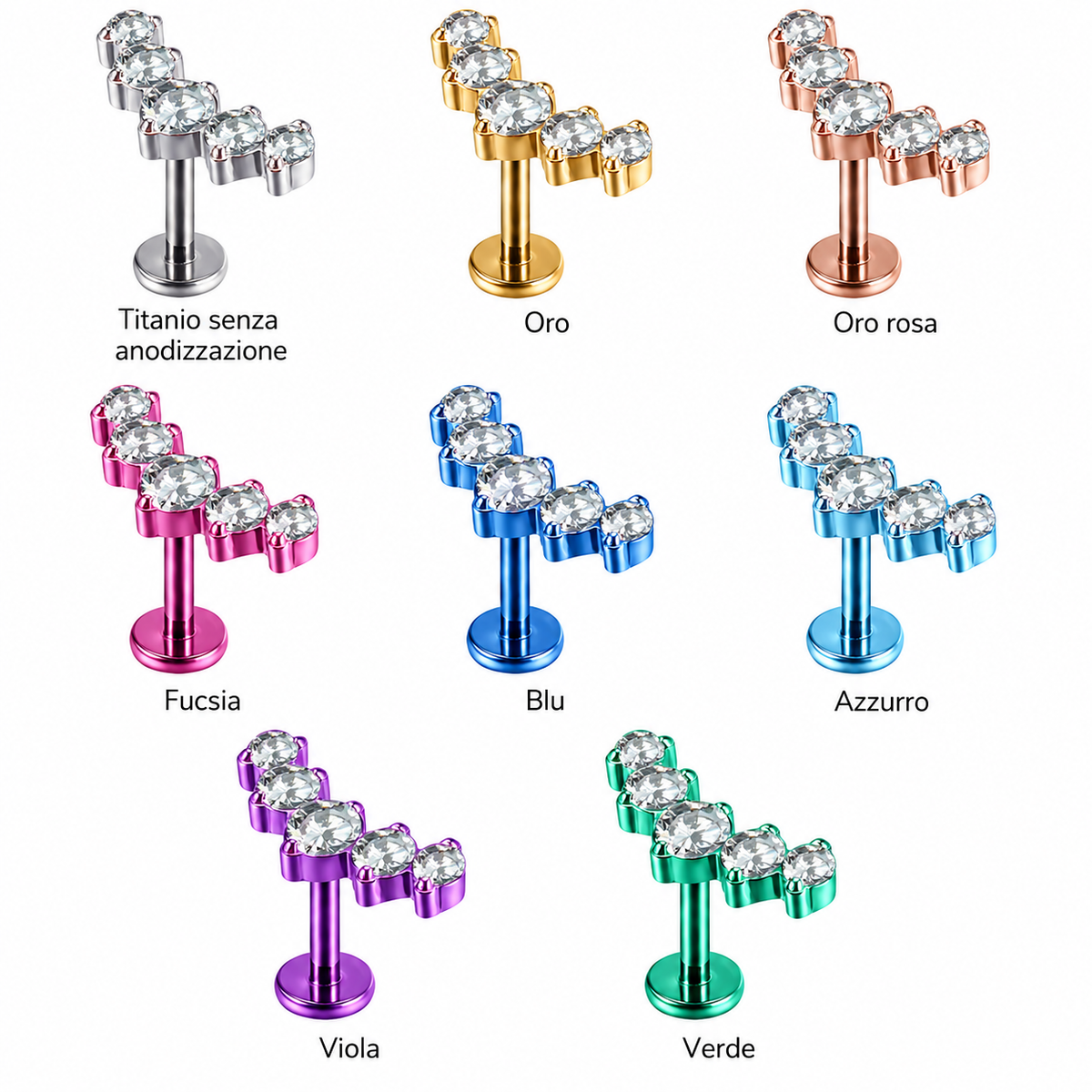 Labret_titanio_round_Threadless_anodizzazione