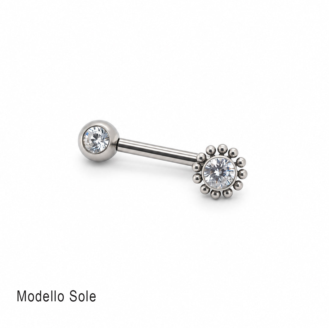 Modello_Sole_piercing_Christina_Titanio