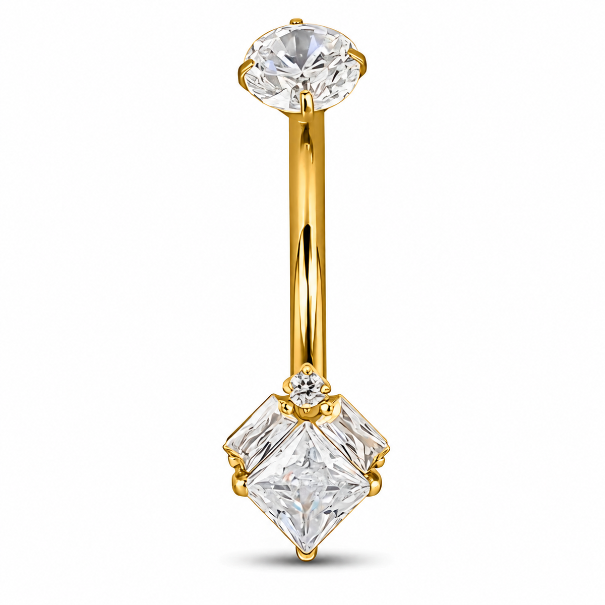 Navel Titanio T291 dorato