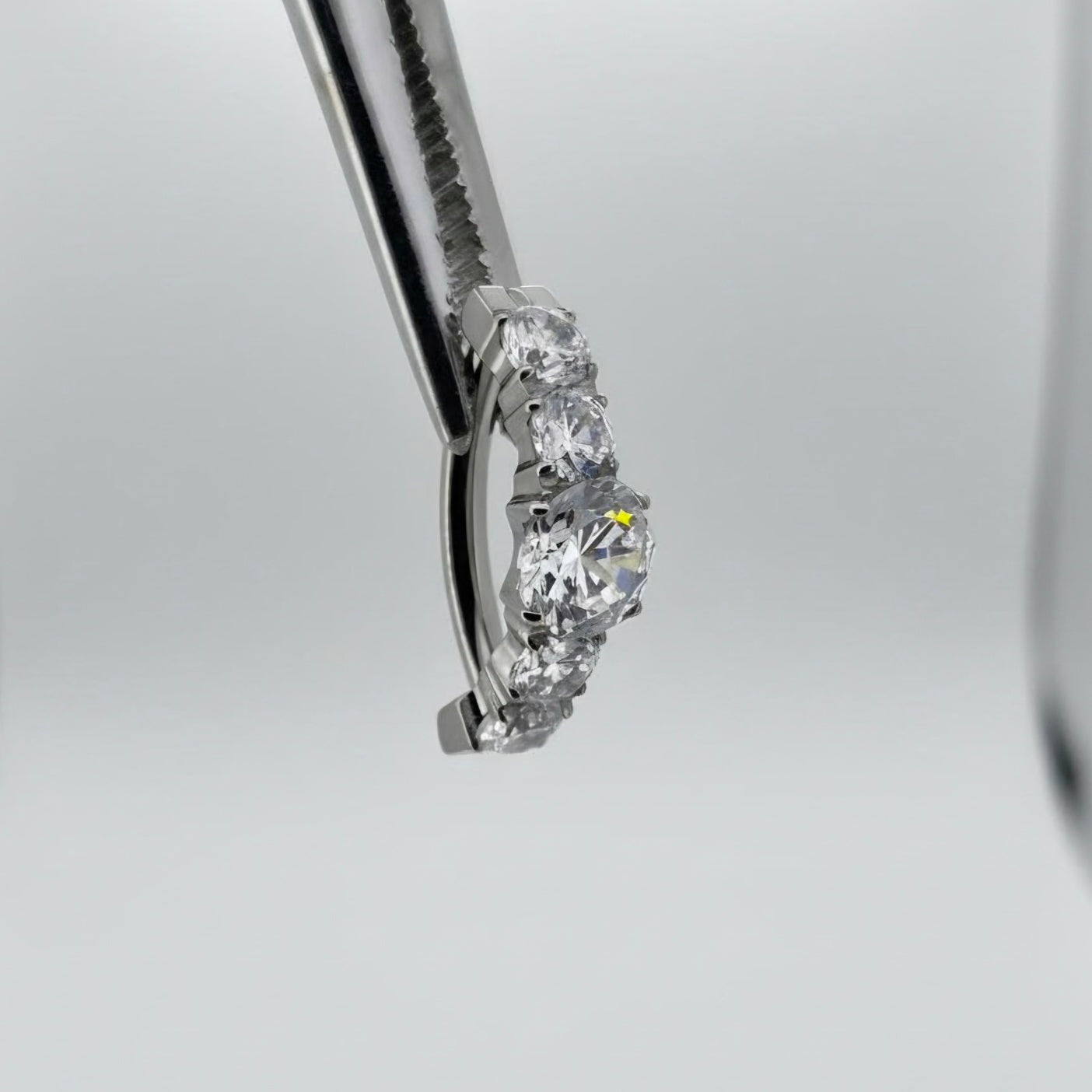 Navel Clicker - Piercing per ombelico zirconia