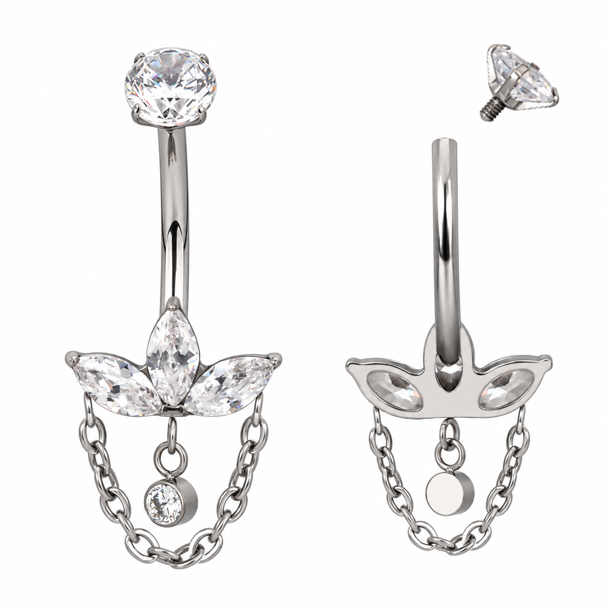 Navel_Piercing_Titanio_Zirconi_Catenina
