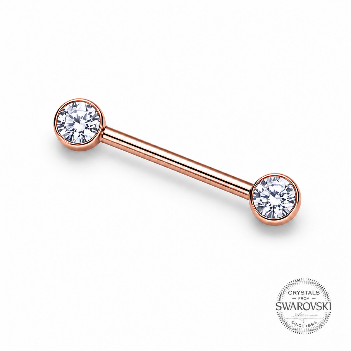 Nipple_Barbell_Swarovski_in_titanio_oro_rosa