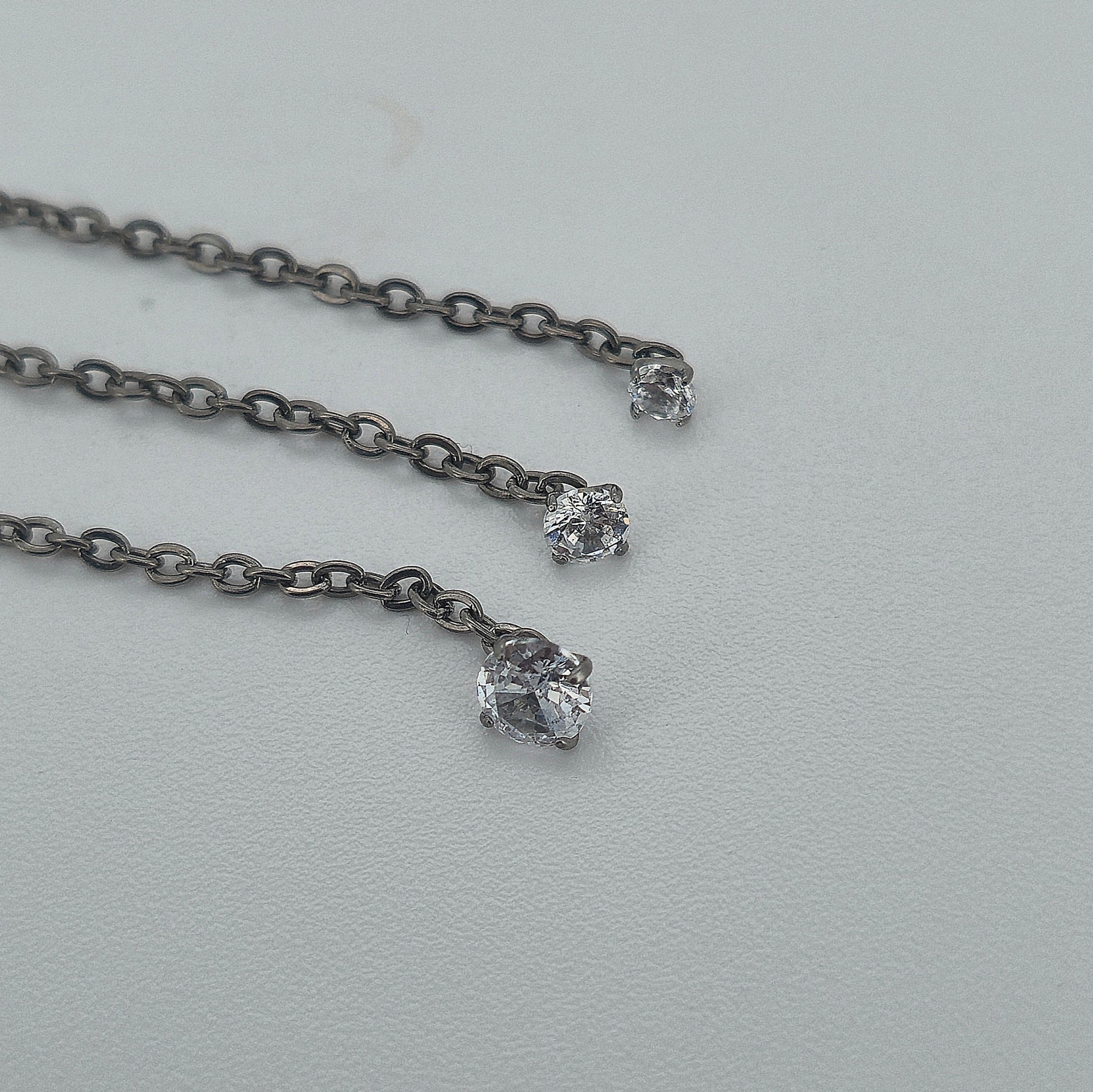 ORECCHINI TITANIO E ZIRCONIA