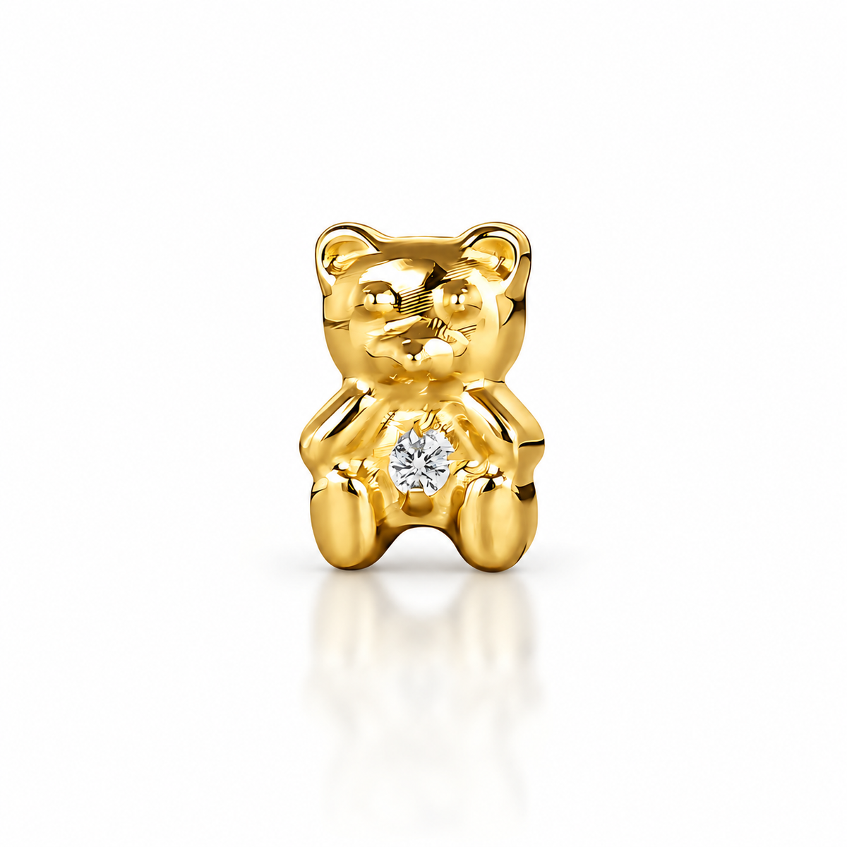 Piercing Labret "Orsetto" - Titanio [T023]