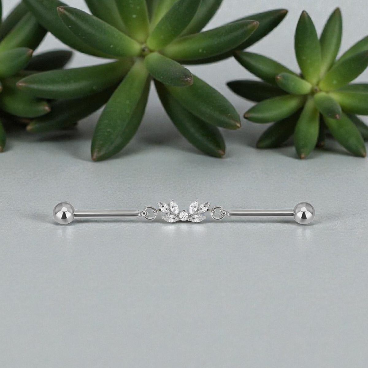 Piercing Barbell Industrial Titanio