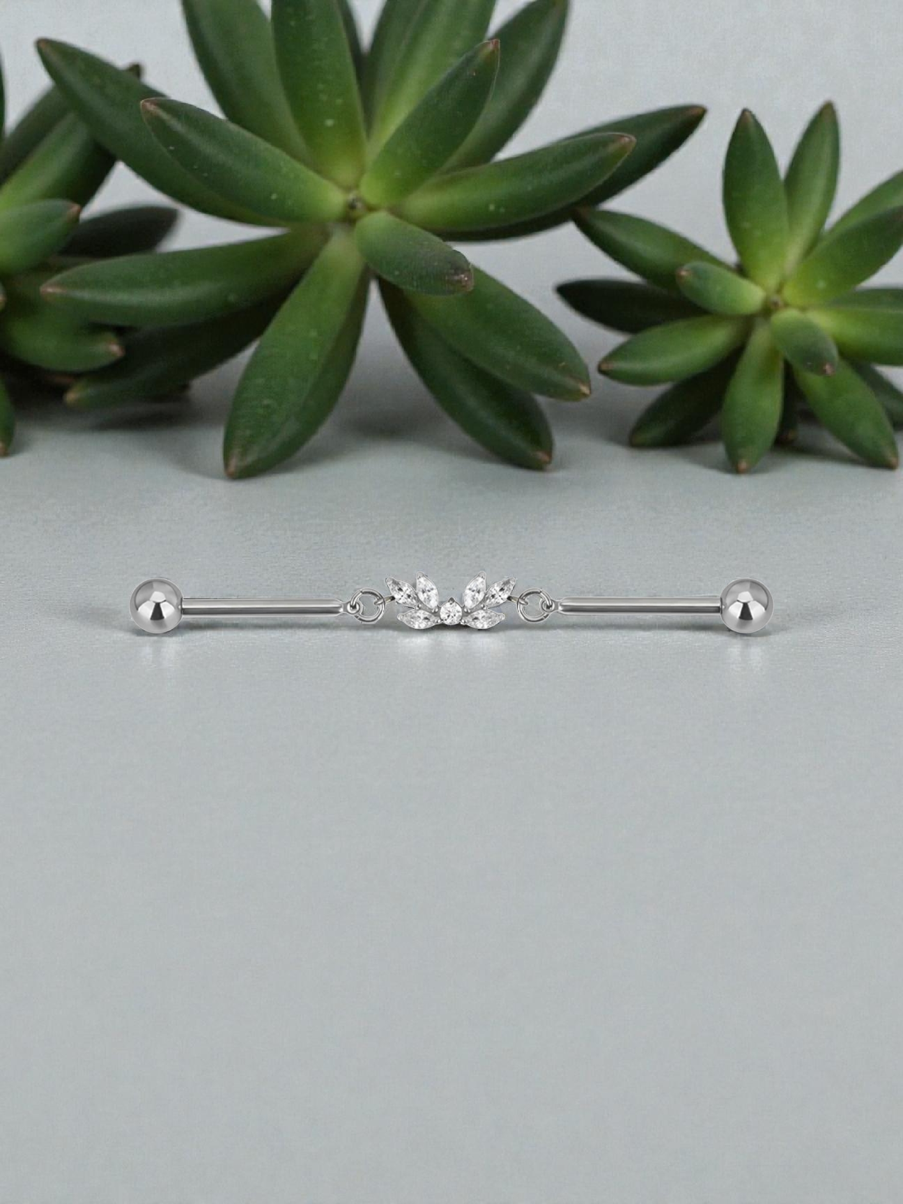 Piercing Barbell Industrial Titanio