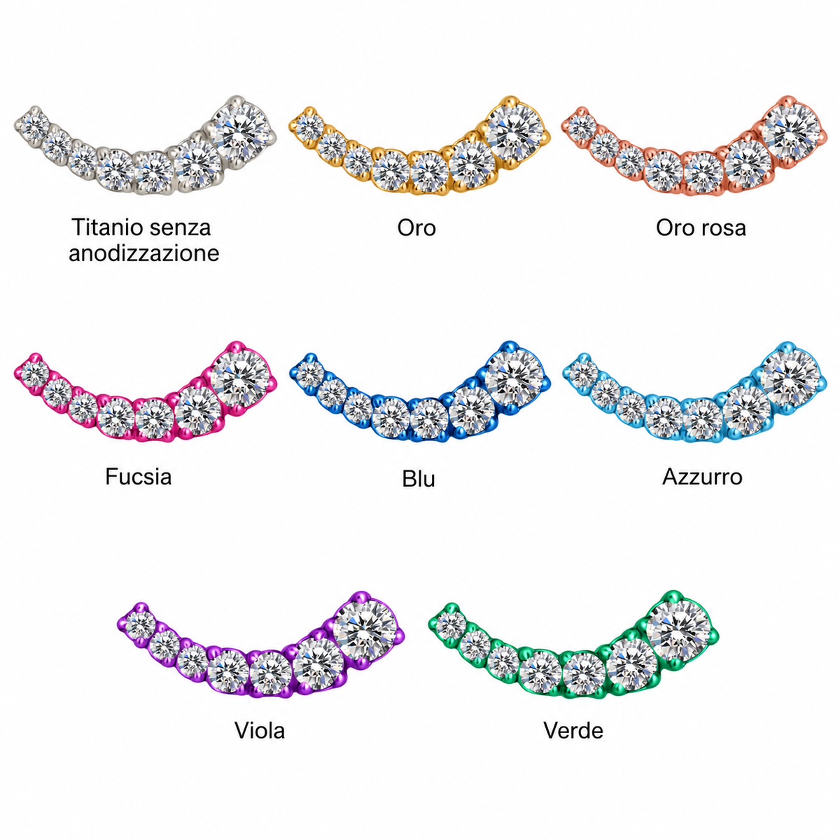 Piercing_Labret_Curvo_con_Zirconia_anodizzazione