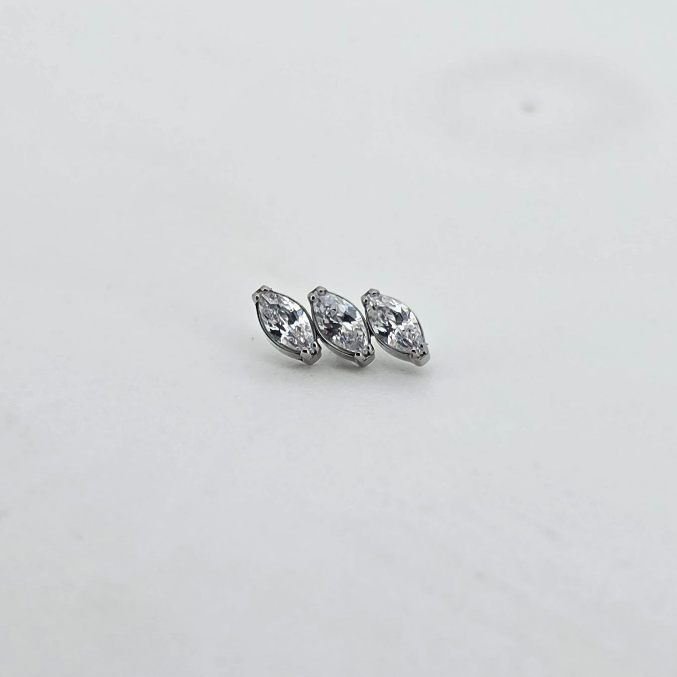 Piercing Labret zirconia