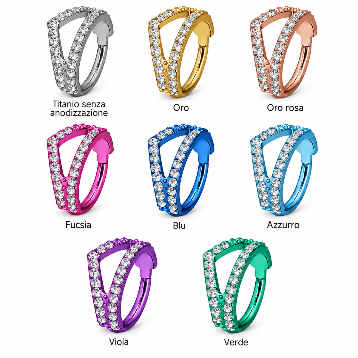 Piercing Ring Geometrico