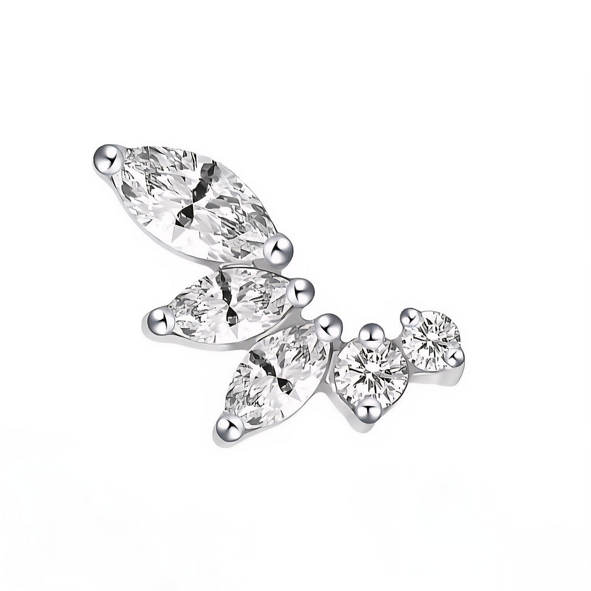 Piercing Labret "Laurel" - Titanio [T415]