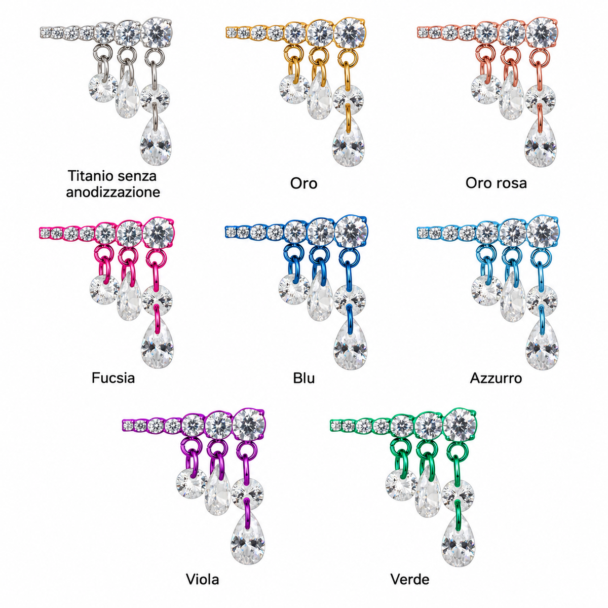 Piercing_pendenti_diamantini_anodizzazione