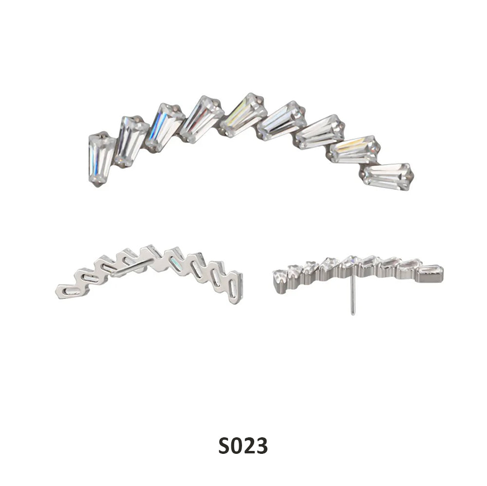 S023 PIERCING LABRET THREADLESS