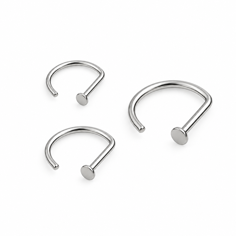 Semicerchio_Nostril_D_Shape Titanio