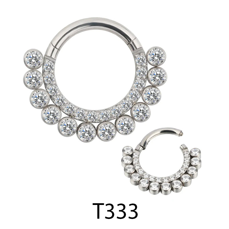 T333 composizione set piercing orecchio