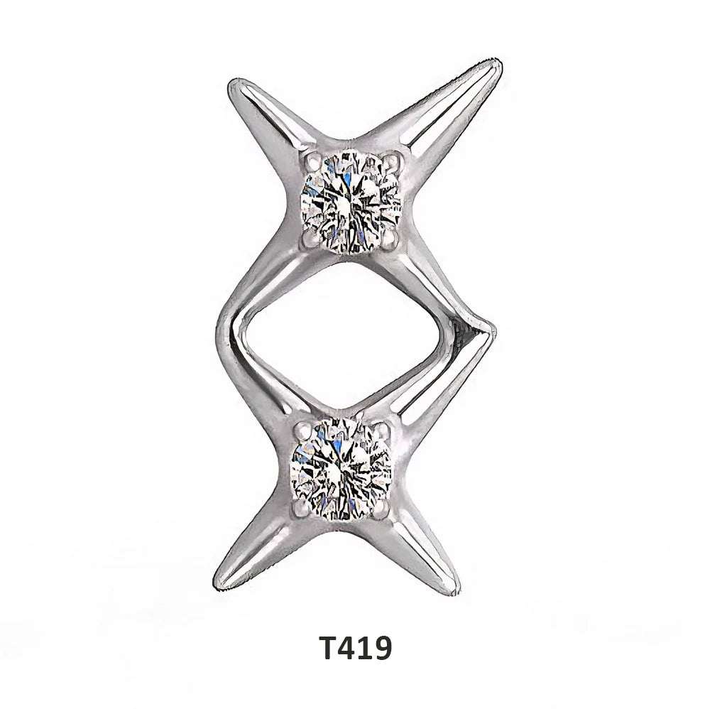 T419 piercing labret