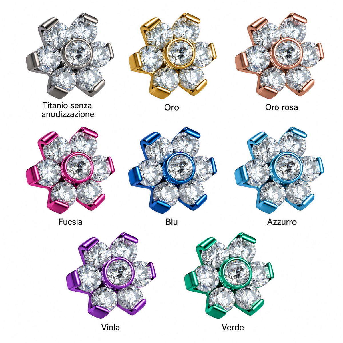 labret_threadless_fiore_anallergico_titanio_anodizzazione