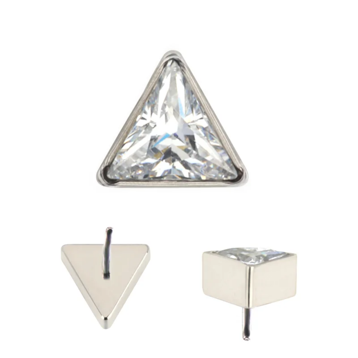 labret threadless triangolo