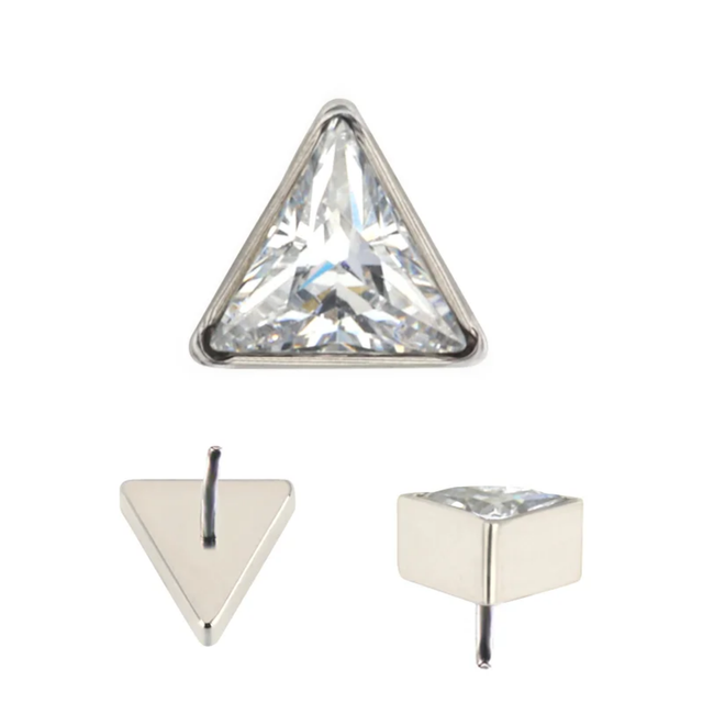 labret threadless triangolo