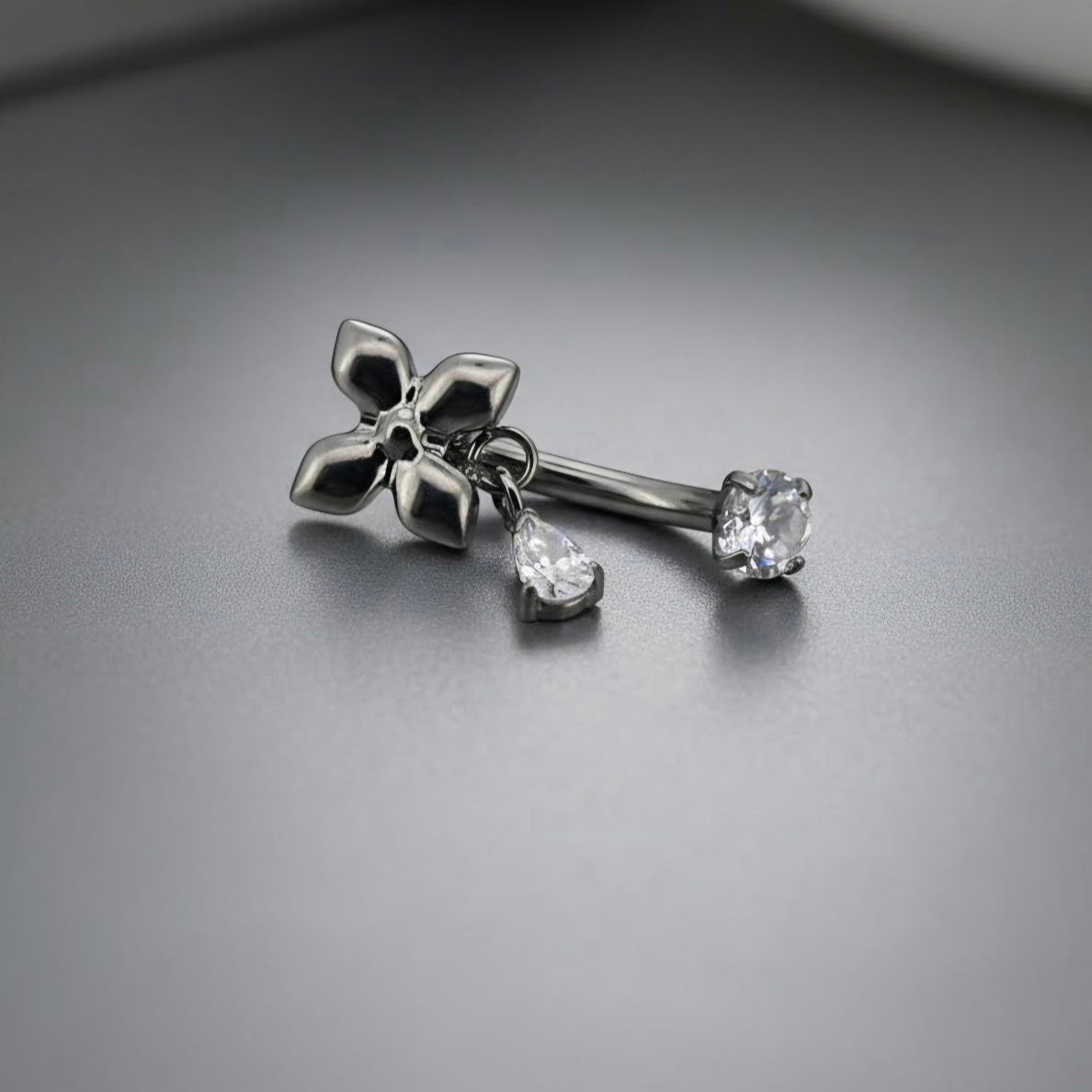 piercing bananina rook titanio