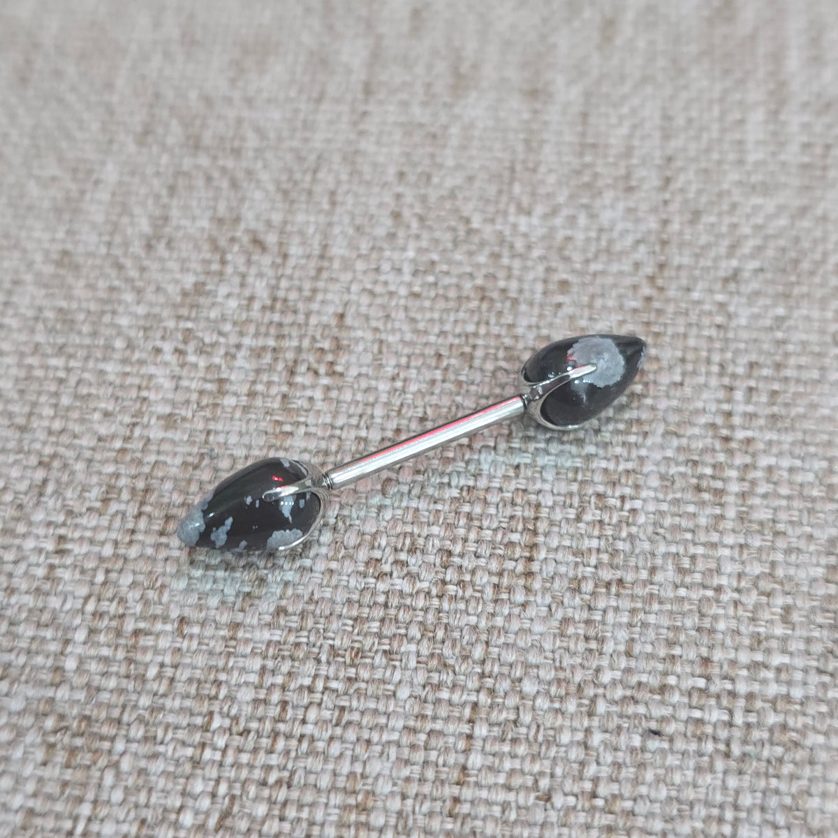 piercing barbell titanio anallergico