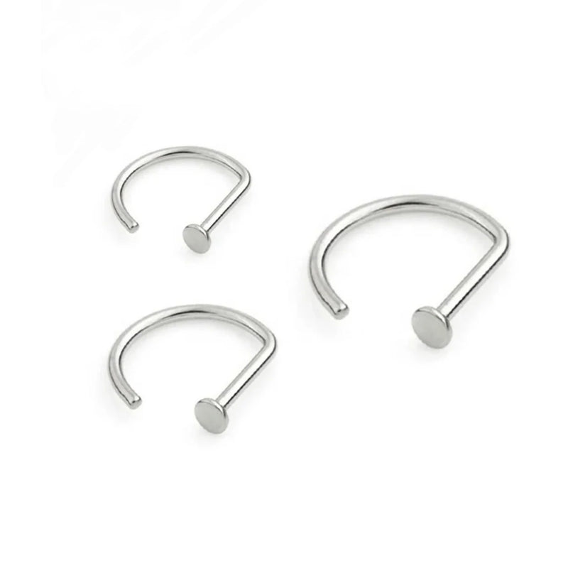 piercing nostril semicerchio