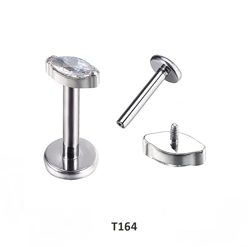 t164 piercing labret