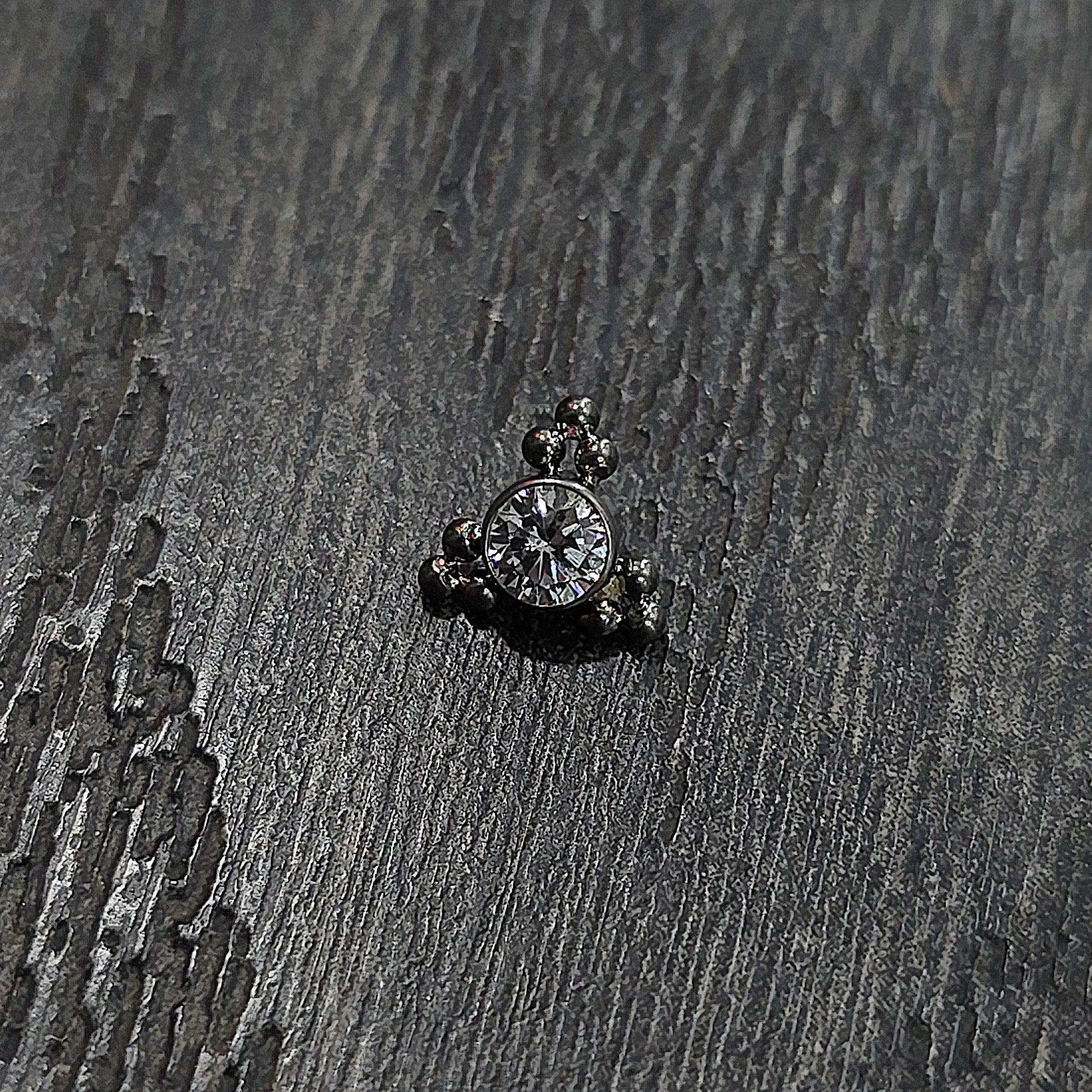 terminale dermal triangolo titanio anallergico